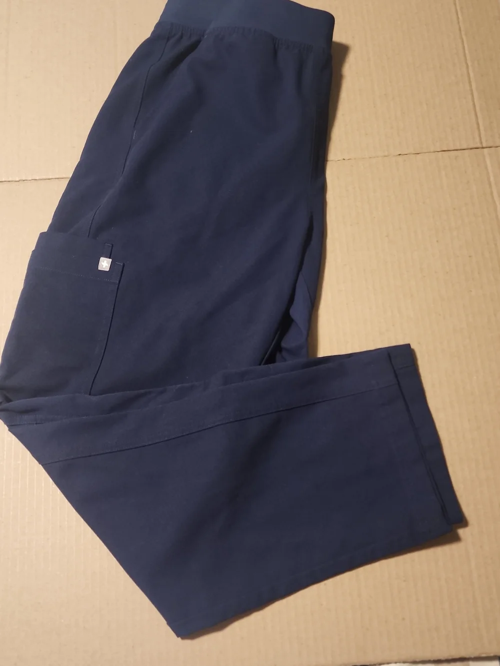 Figs Axim Men's Navy Scrub Pants, Size L